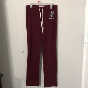 Abercrombie & Fitch Maroon Sweatpants...Size XS